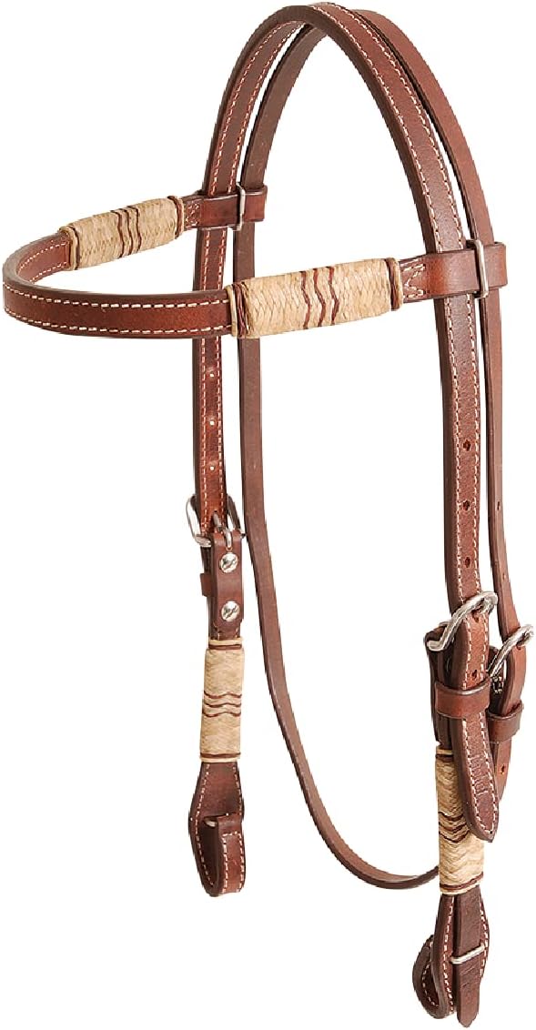 Cashel Rawhide Browband Headstall Double Trim