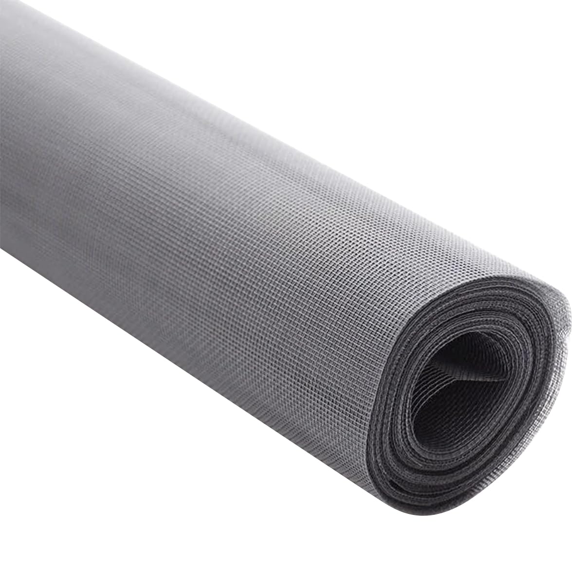 Moustiquaire de rechange gris en PP 150x400 cm pour grande fenetre