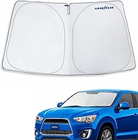 Vista 45 de Goodyear Parasol plegable para parabrisas Ford Edge 2015-2024, accesorios de automóvil, cubierta de parasol, parasol para parabrisas de automóvil