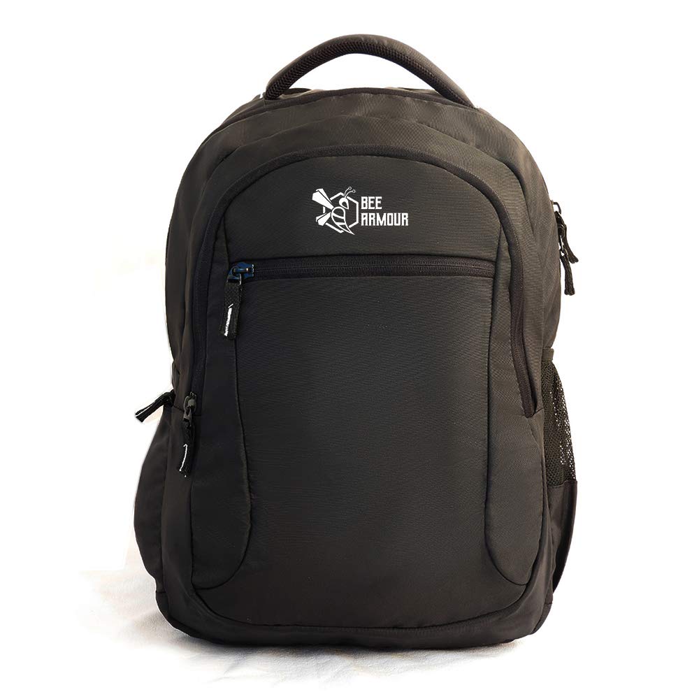 Bee Armour44 LTR Capacity Premium Polyester 600D 3 Main Compartment and 1 accesory Compartment Breathable Back Padding Stinger Laptop Backpack | 19x14x10