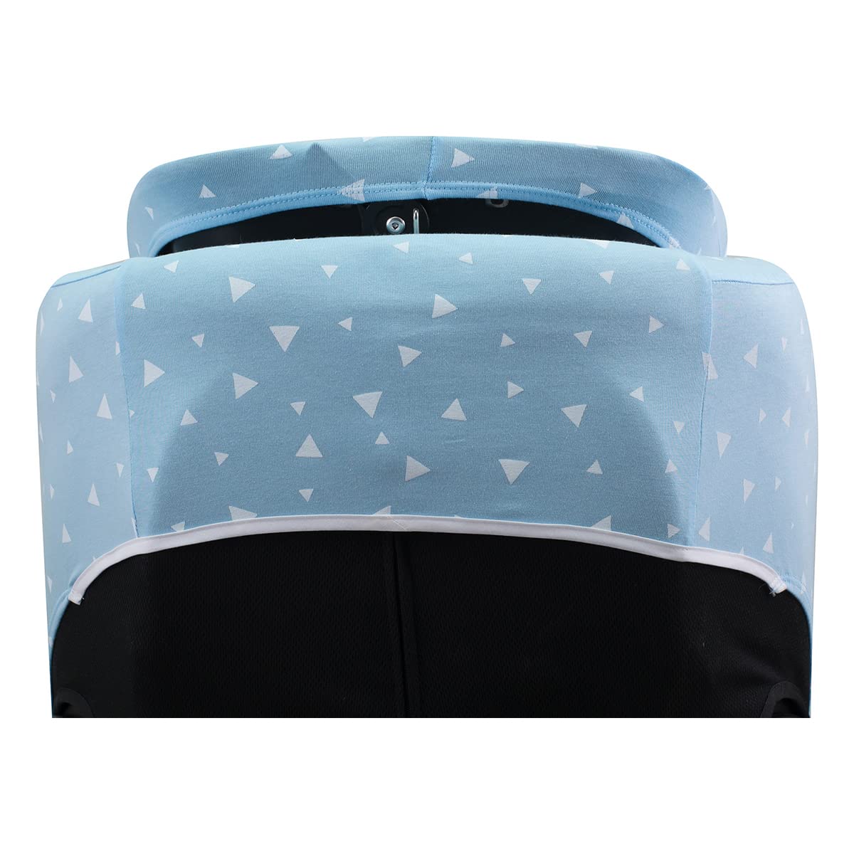 JYOKO Kids Fotelik samochodowy Kompatybilny z Axkid Minikid, Kidzone, Duofix (Blue Sparkles)