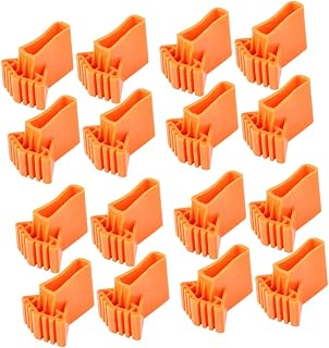 DOITOOL 16 pcs Folding Ladder mat Furniture feet Pads Step Ladder feet caps Rubber Pads Non Slip Ladder Pads