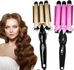 Novavida, Triondas Modelador de Cachos Profissional 25mm Bivolt Prancha Turmalina Cerâmica Ondas Perfeitas Anti Estático