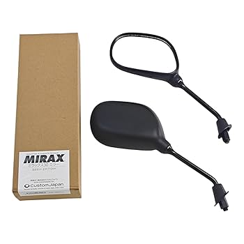 Amazon.co.jp: MIRAX MIRAX30 Motorcycle Mirax 30 Mirror, Left