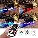 Niking Auto 8 Pods RGB LED Rock Light Kits with Bluetooth Controller Waterproof Multicolor Neon LED Lights Underglow Trail Rig Lights for Trucks SUV ATV UTV Boat Motorcycle Off Road