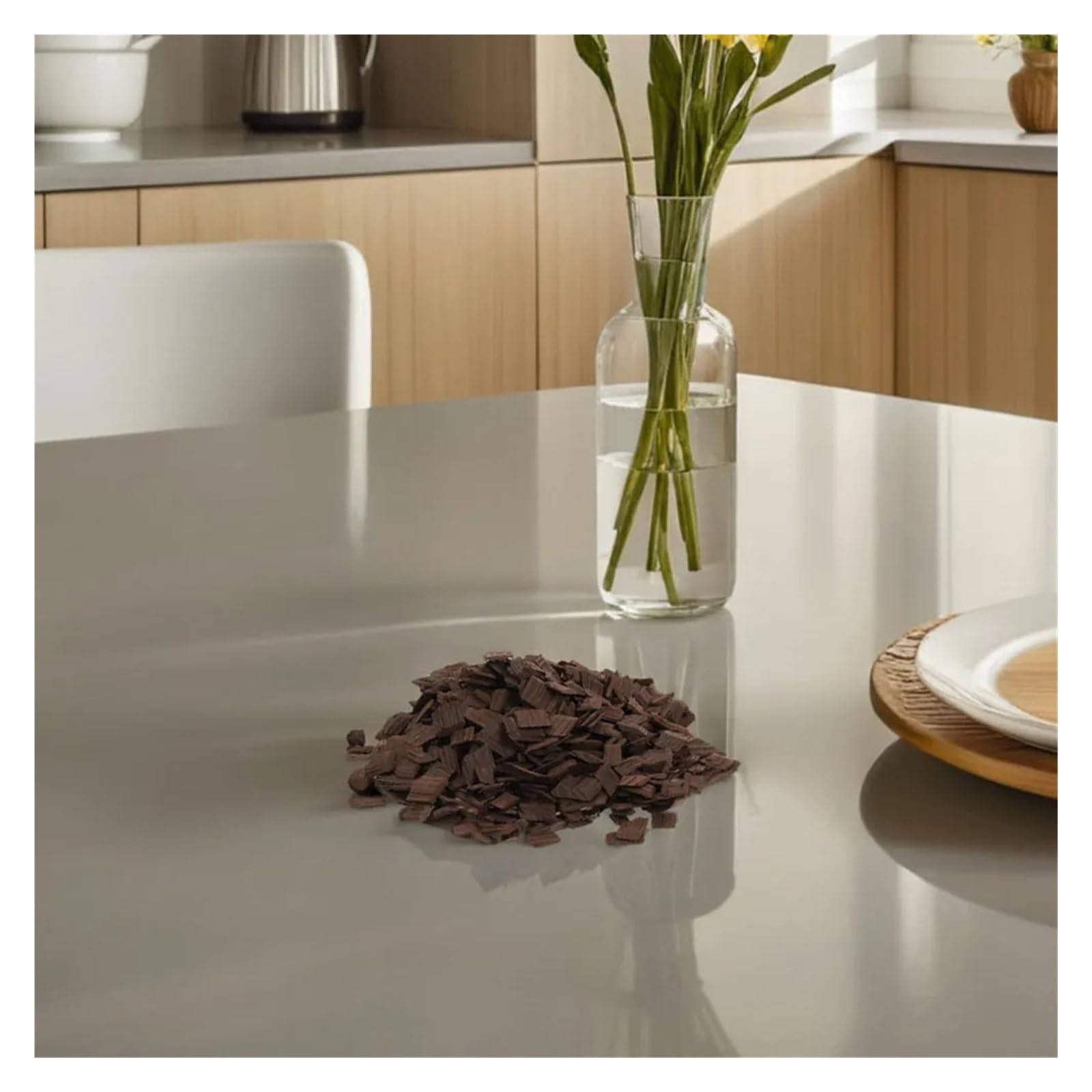 Virutas de Roble Tostado 3 Bolsas de Virutas Roble Muy Tostadas for Elaboración Vino Intensificador Aroma Infusor Sabor Pequeñas