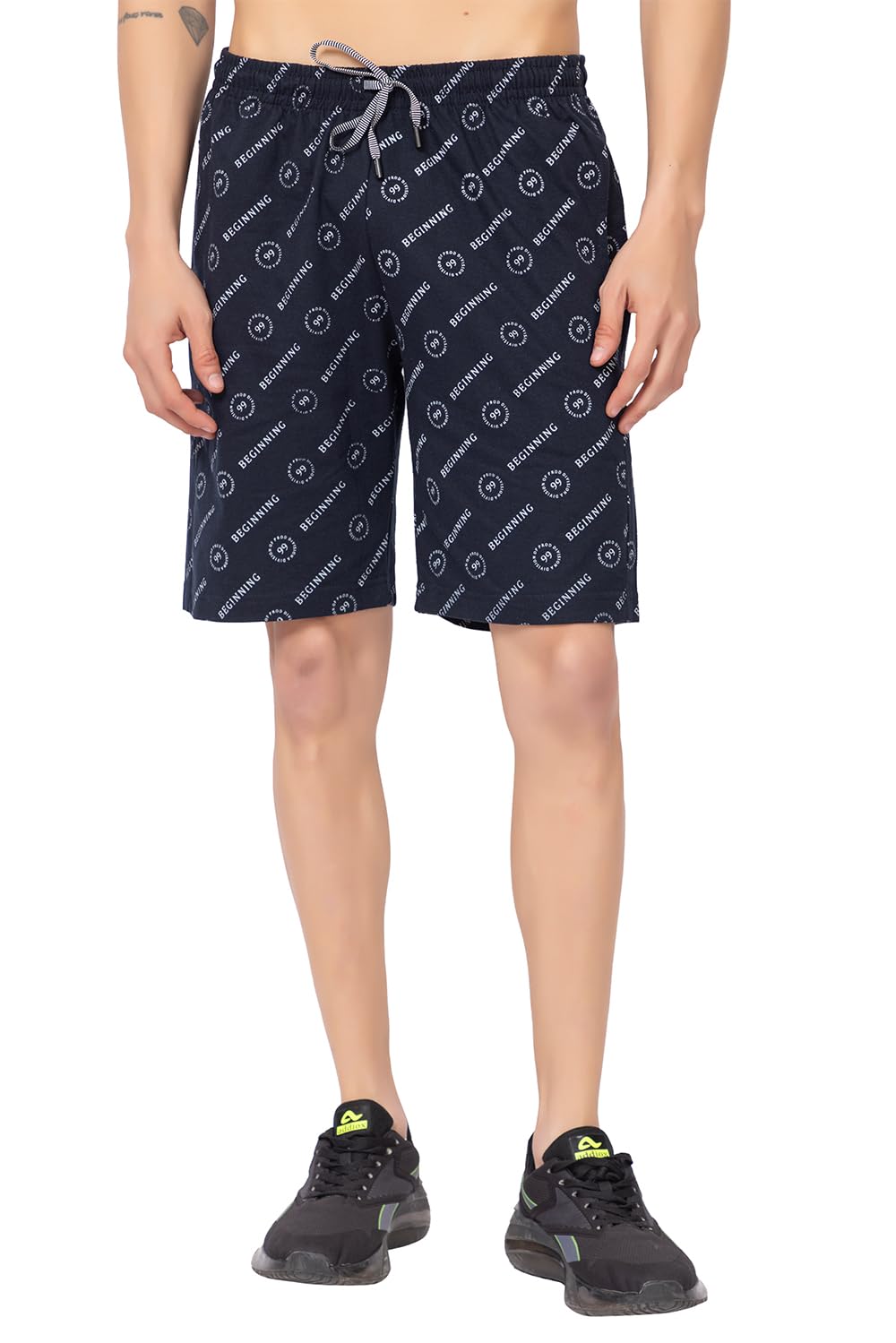 cozy & cove COZYCOVE Men's Dryfit Soft Cotton Lycra Stretchable Shorts,Breathable Luxurious Look Casual Shorts Running Shorts with Side Pockets for Men-picture-14