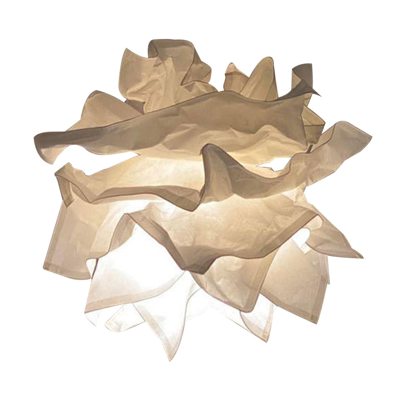 Paper Lamp Shade Ceiling Pendant Light Cover White Flower Lampshade Decor S