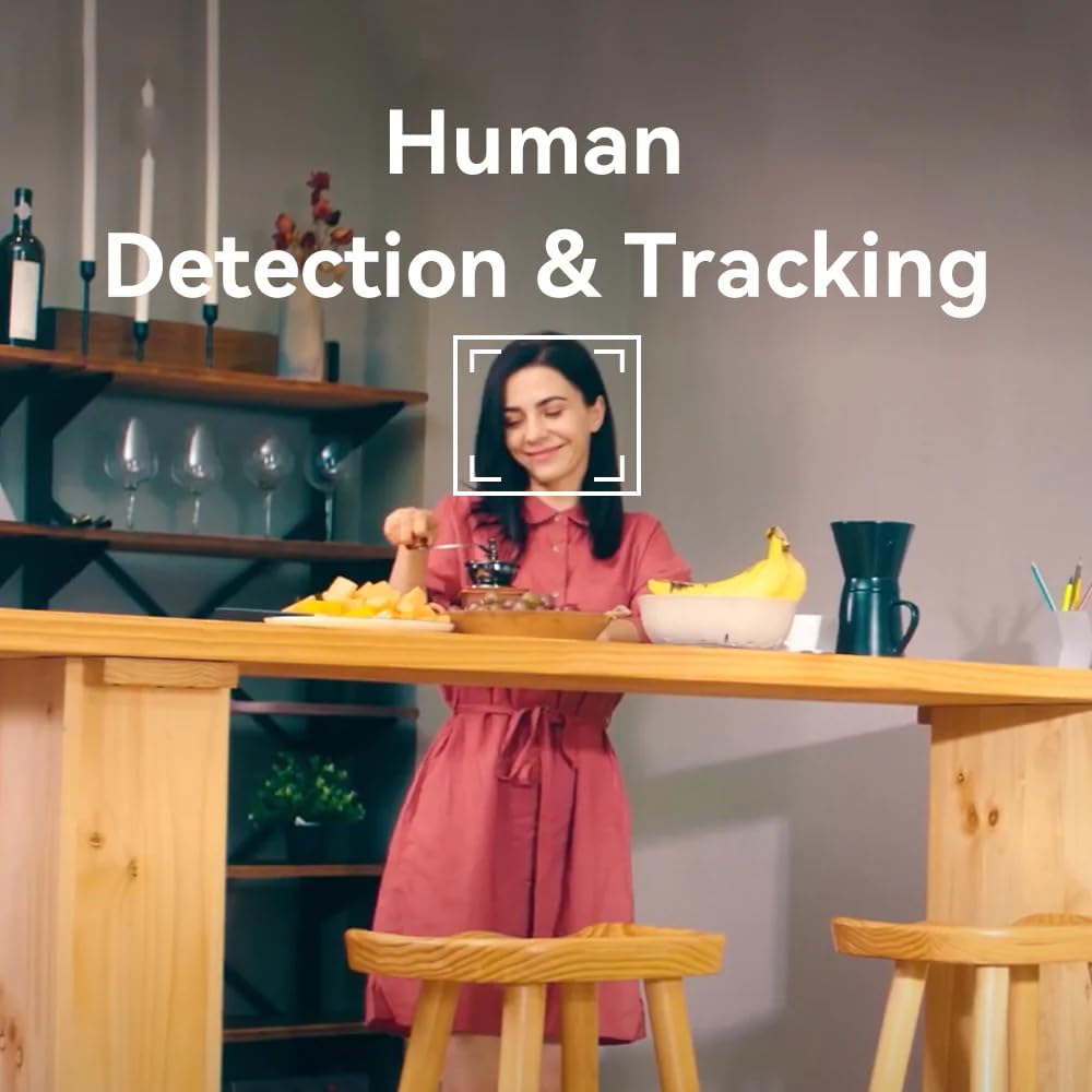 Smartphone displaying two-way video talk with IMILAB C20 Pro camera