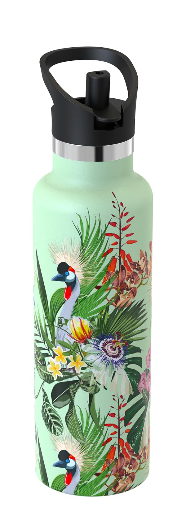 Super Sparrow Borraccia Termica, Acciaio Inox Bottiglia Termica - 350ml, 500ml, 750ml, 1L - Senza BPA Borracce, Borraccia Bambini per Scuola, Sport, Campeggio, Yoga, Palestra, Ciclismo