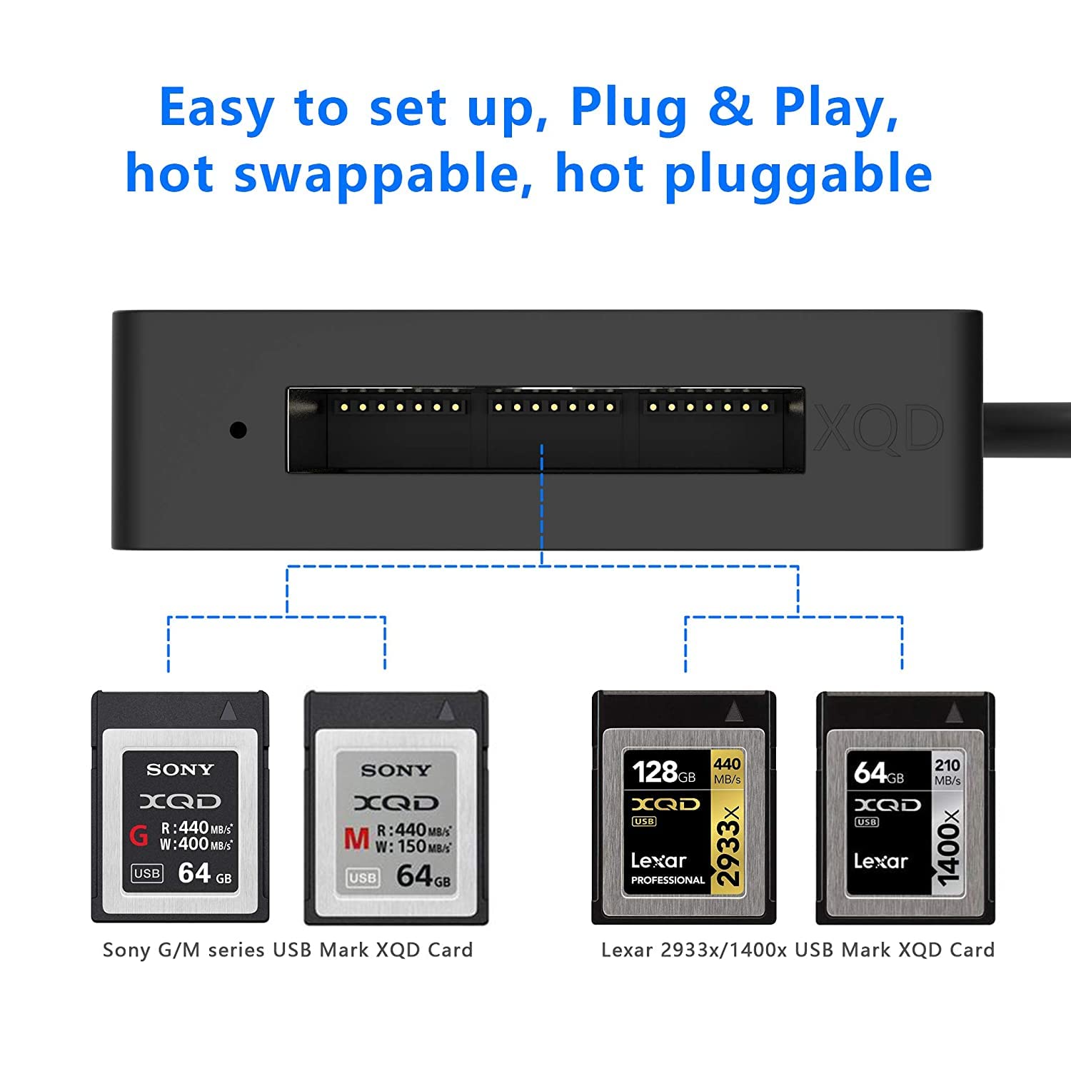 Lexar - Lexar XQD 64GB + カードリーダー important_image.jpg
