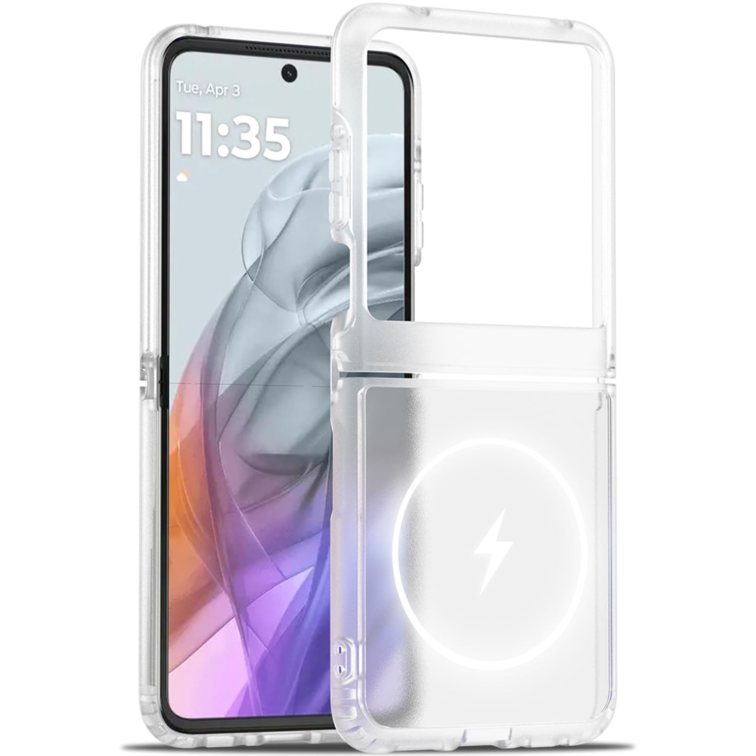 Amazon.co.jp: GYOKUYU MagSafe対応半透明ケースfor Motorola razr 60