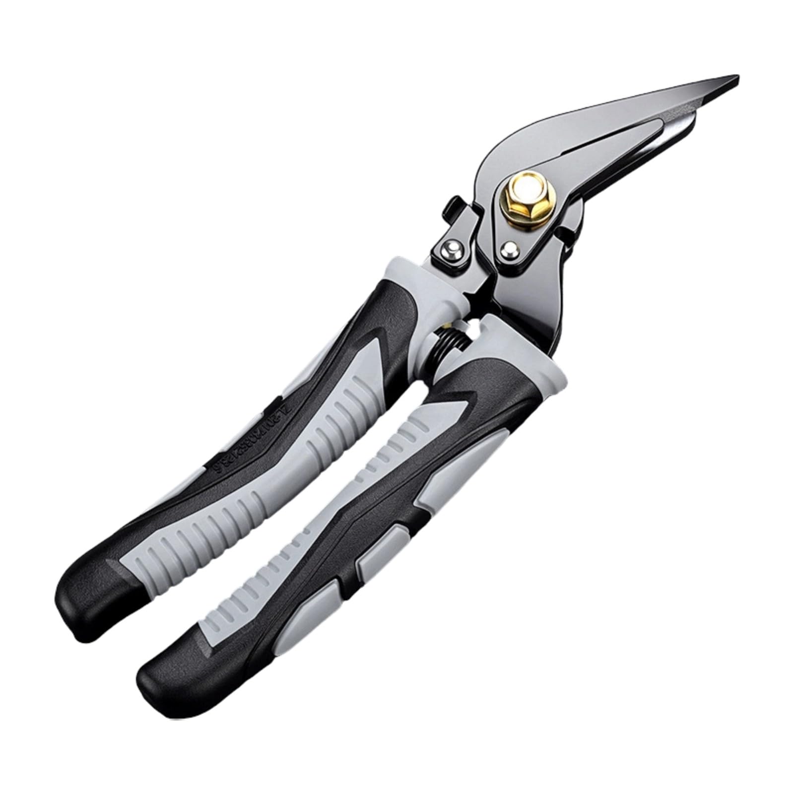 Duty Steel Manual Metal Shears for Cutting Aluminum Steel Strips and Iron Sheet with Comfortable Ergonomic Handle Ergonomic Handle Sheet Metal Shears