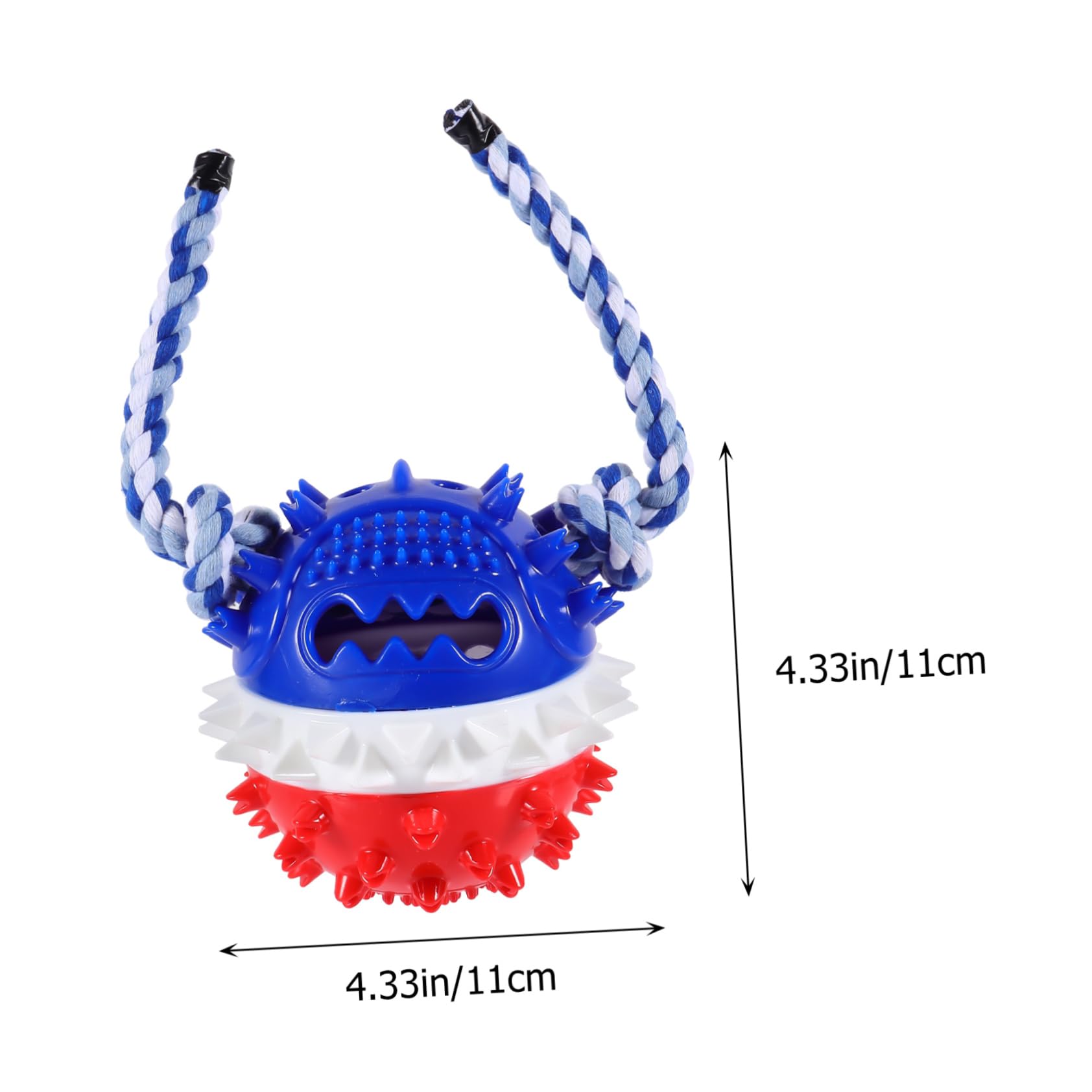 Beaupretty Lot De 2 Jouets À Mâcher pour Chiens Sûrs Et Interactifs pour Le Nettoyage des Dents des Chiots