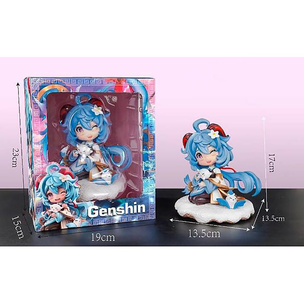 20 cm Ganyu Anime figurka PCW zabawka postać model dekoracja statuetka prezenty dekoracja artykuły kolekcjonerskie