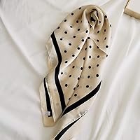 Vista 36 de FONYVE - Pañuelo de satén sedoso de tamaño mediano para mujer, cuadrado, 27.5 x 27.5 pulgadas