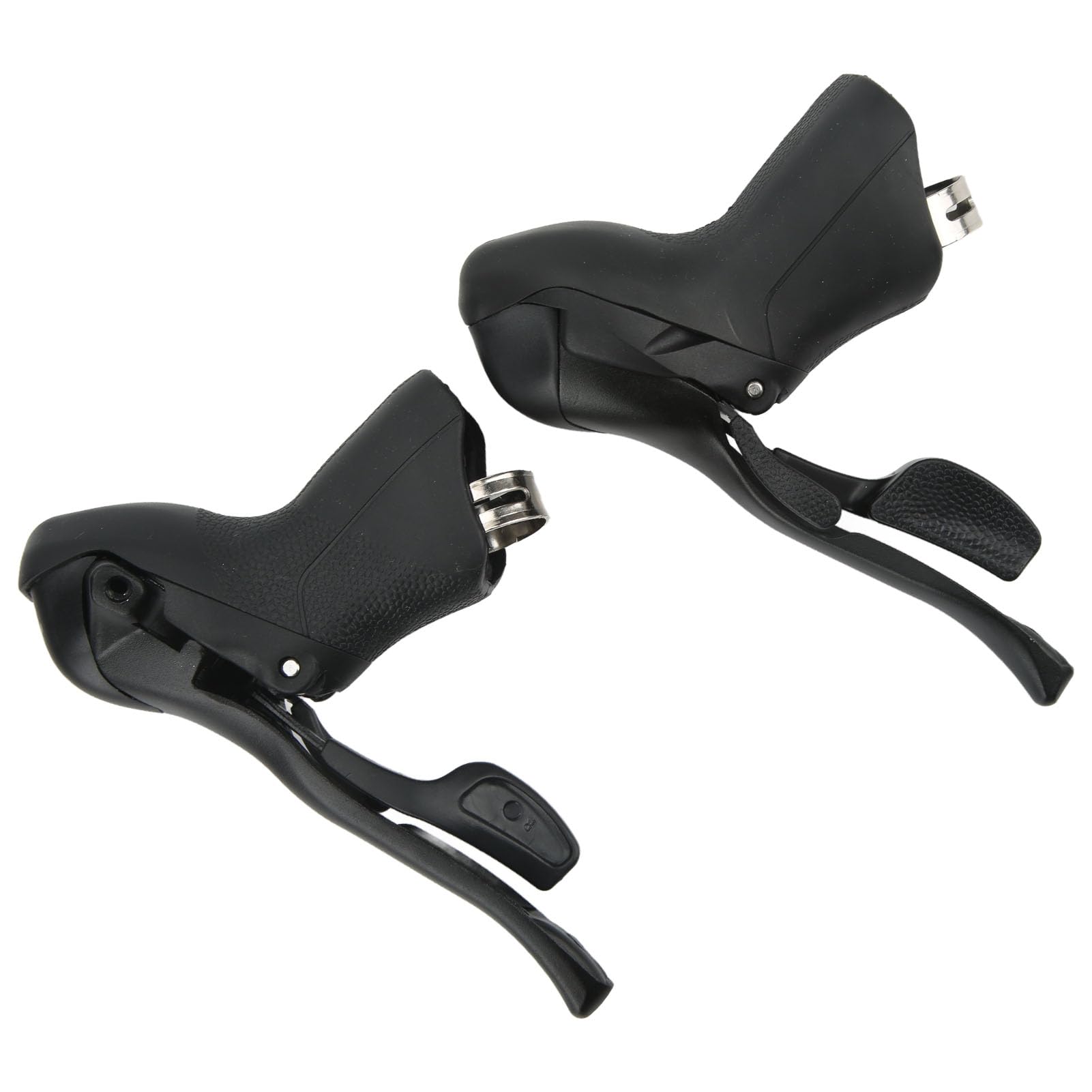 EMUKOEP Set Leve Freno a 7 velocità per Bici da Strada Impugnatura Ergonomica Adatta per la Maggior Parte delle Bici da Strada Lega di Alluminio/PVC