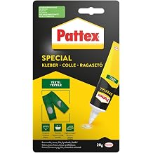 Pattex 1472397 Special Adhesive for Textiles, Black/White, Volume 20G