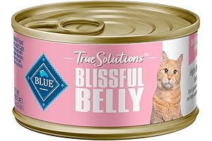 Blue Buffalo True Solutions Blissful Belly Natural Digestive Care Adult Wet Cat...