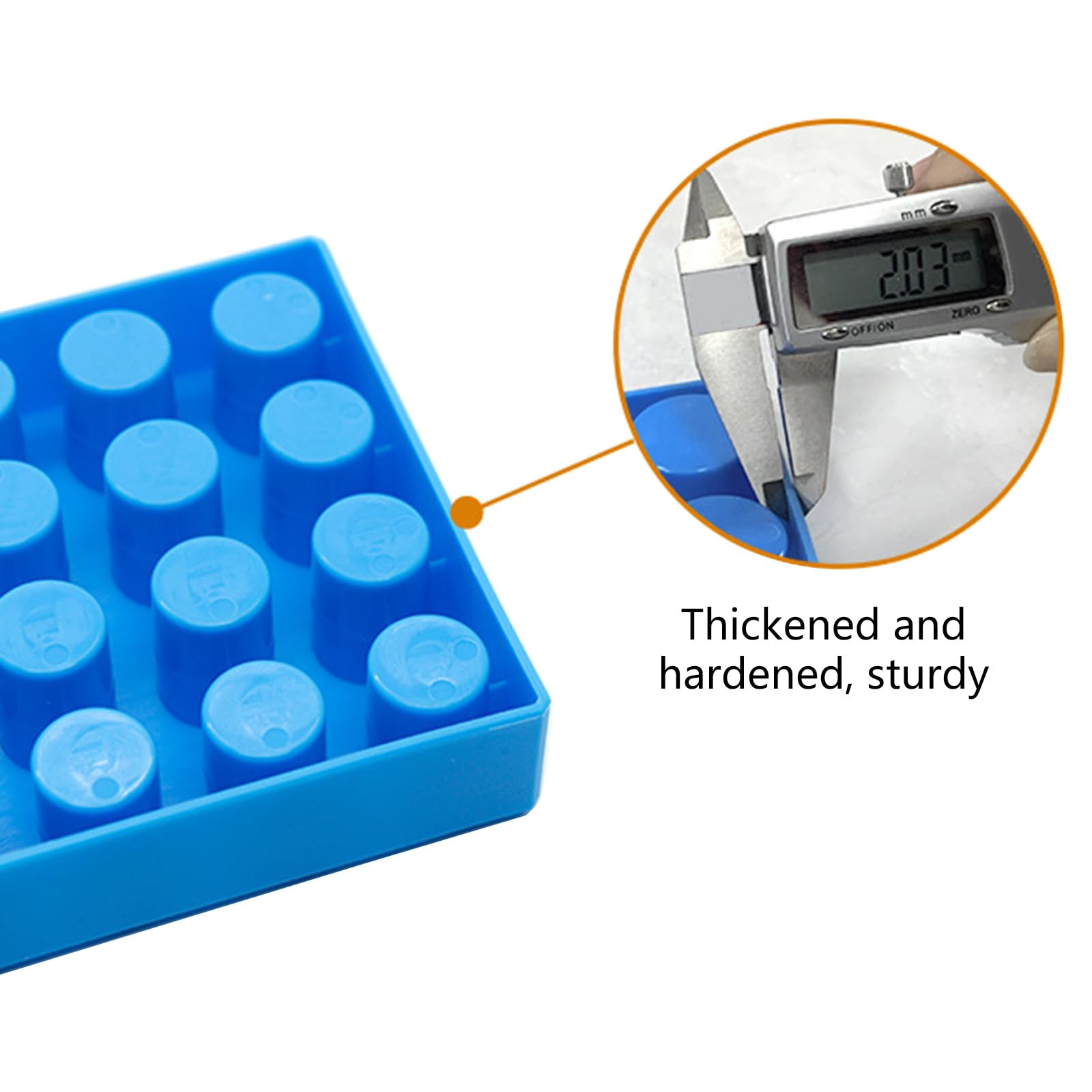 Organizzatori di utensili in ABS di grado industriale con fori da 4 mm 42 mm per stoccaggio e scatola di immagazzinaggio dello strumento di efficienza dell'officina