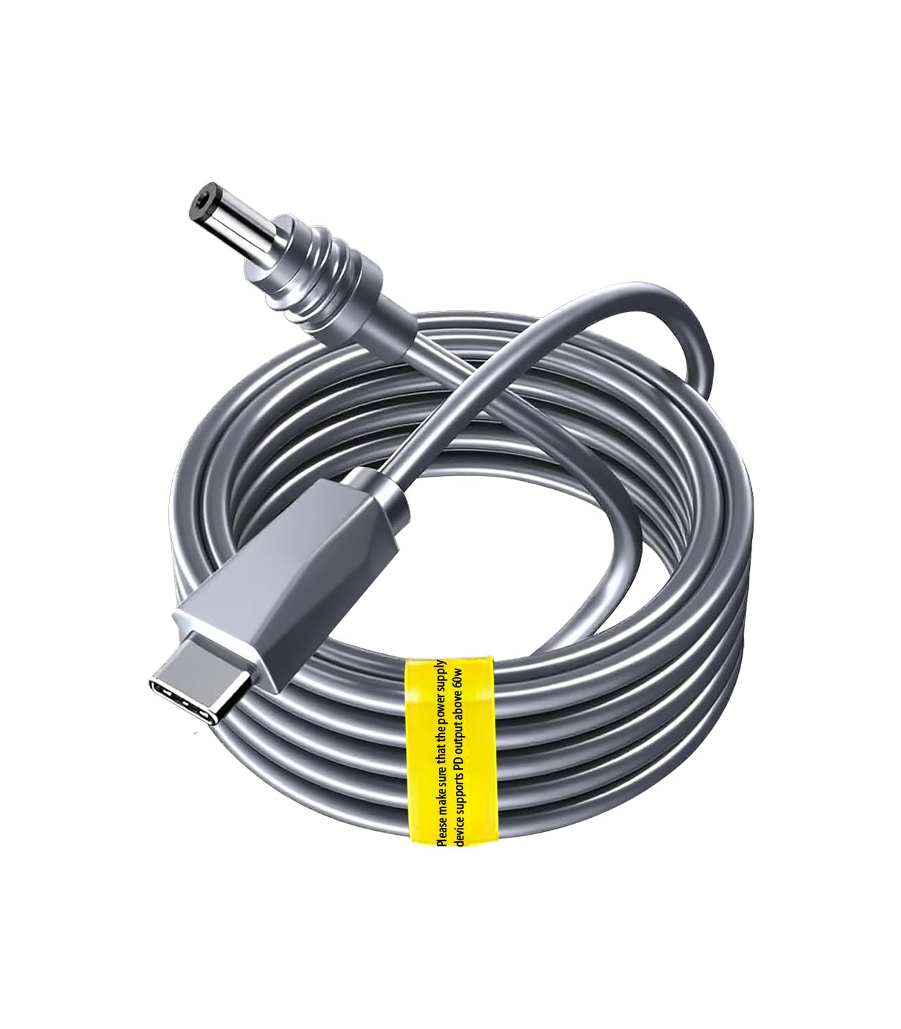 Starlink Mini USB C to DC Extension Cable 18CM, Waterproof Power Converter Adapter, USB C Power Cable,Replacement Accessories for Starlink Mini, Compatible with 65W Power Bank/Charger Block