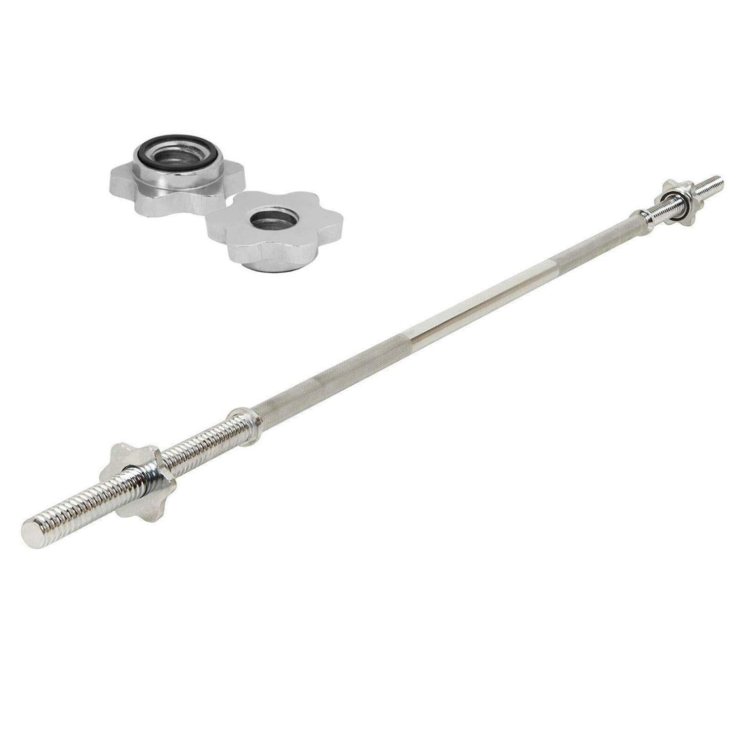 Dolphy Straight Barbell Rod 5 Feet 25mm Standard with Spinlocks - Max Load 160kg (B08SHYW1JY) Amazon Price History, Amazon Price Tracker