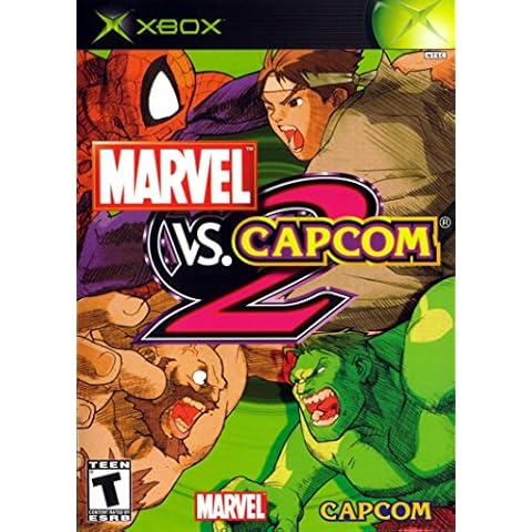 Marvel vs. Capcom 2 - Xbox Cover