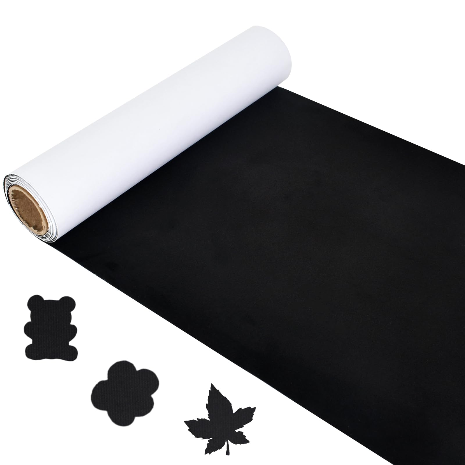 Tessuto In Velluto Autoadesivo - 200x140cm, Nero, Per Mobili E Fai Da Te - Foto 10