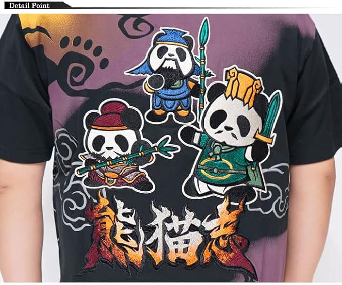 Amazon | [パンディエスタ] PANDIESTA Tシャツ 半袖 パンダ 刺繍 