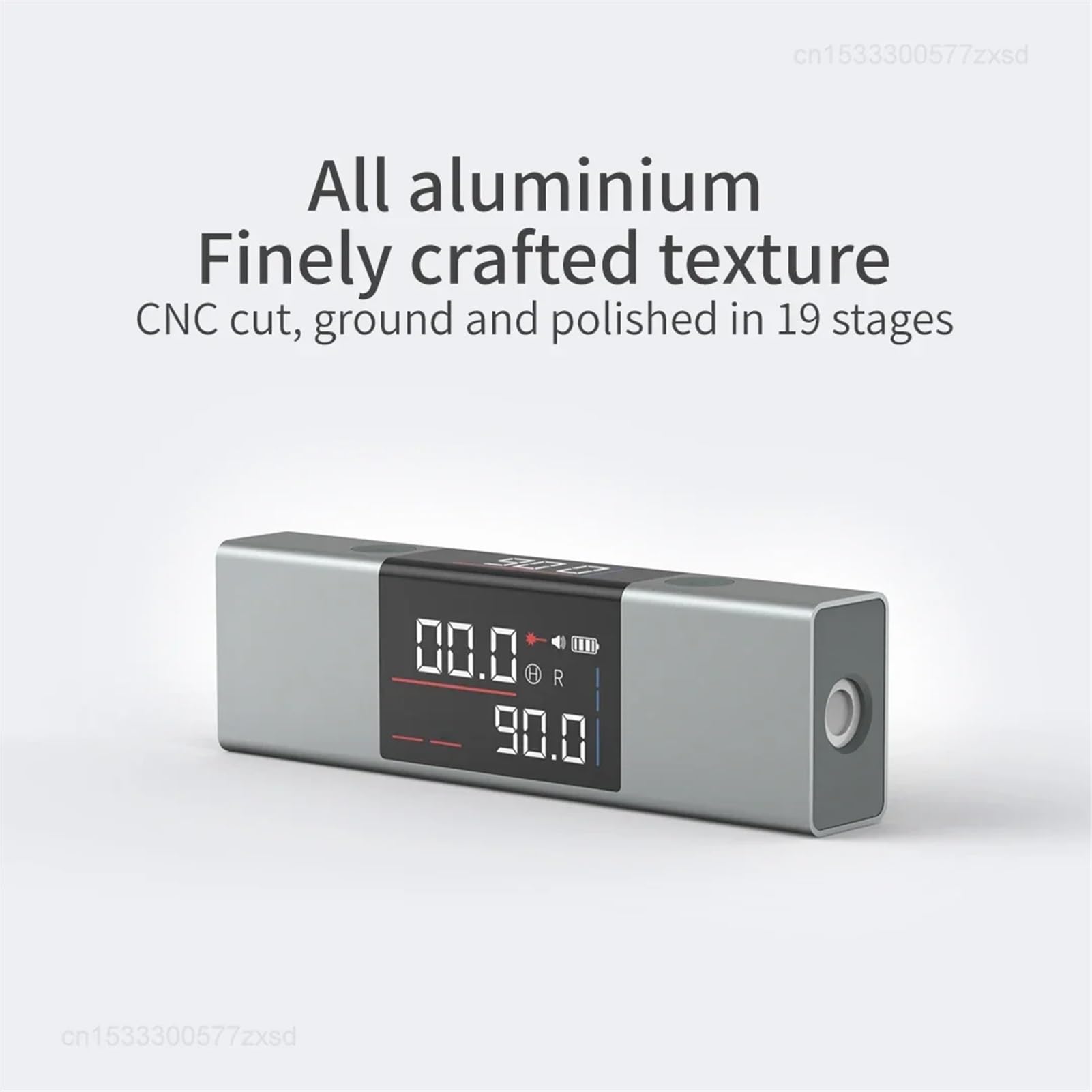 LI1 rapporteur Laser inclinomètre numérique mesure d'angle règle de niveau Laser 2 en 1 mesure Laser de charge type-c(Add Bracket)