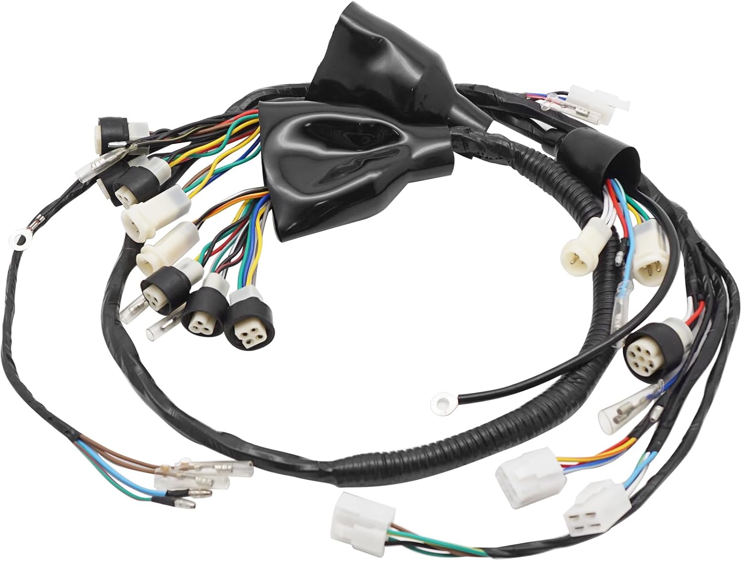 JAVIK Wire Wiring Harness Compatible with Yamaha 1989 Moto-4 250 YFM250 1987 Warrior 350 YFM350 YFM350X