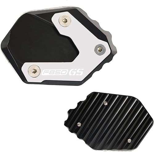 Miniatura 2 de Almohadillas para soporte de motocicleta, placa de extensión para BMW F850GS F750GS F 750 850 GS 2016 2018 2019 (color  titanio)