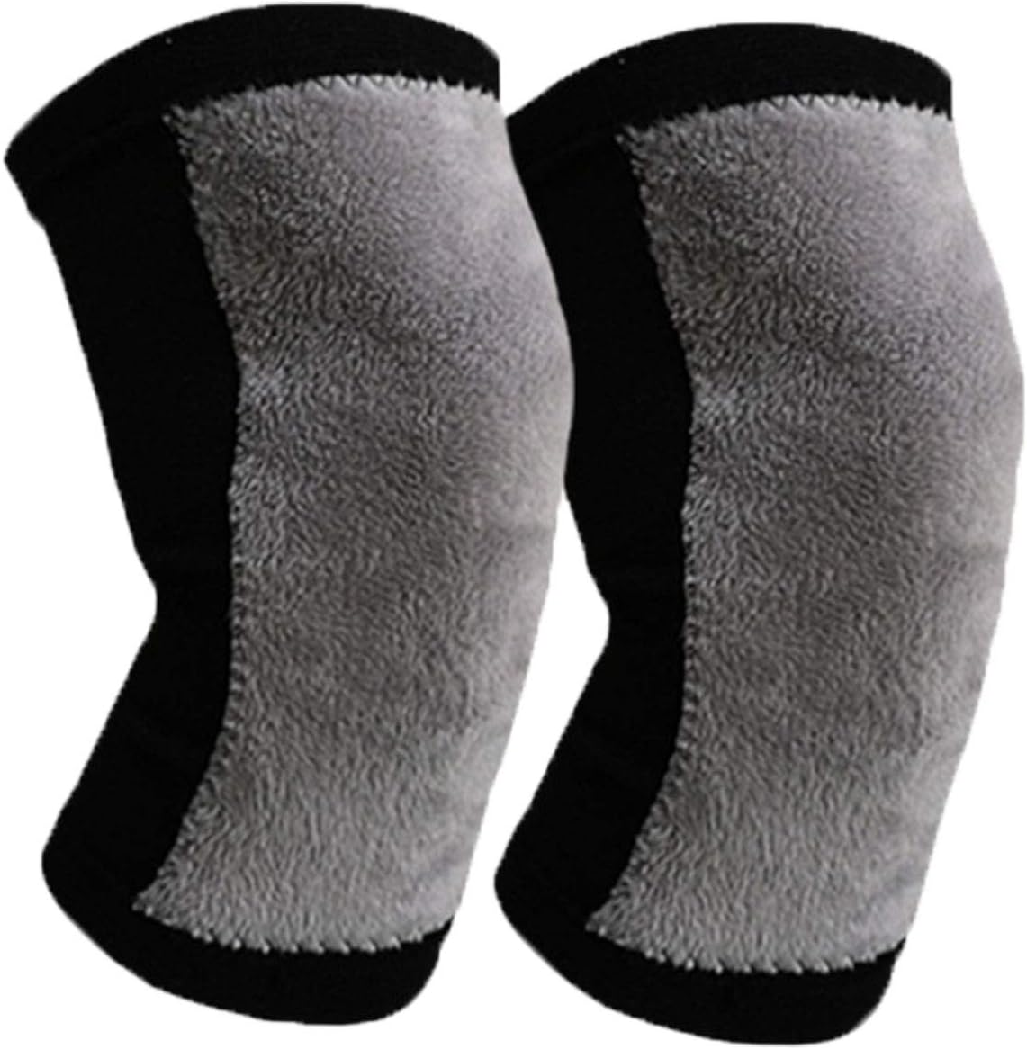 Women Men Winter Knee Warmers Brace Sleeve Leg Warmer Wool Cashmere Thicken Supports Pads Legging Stocking Warm Thermal Ski Cycling For Joint Pain Arthritis 1 Pair