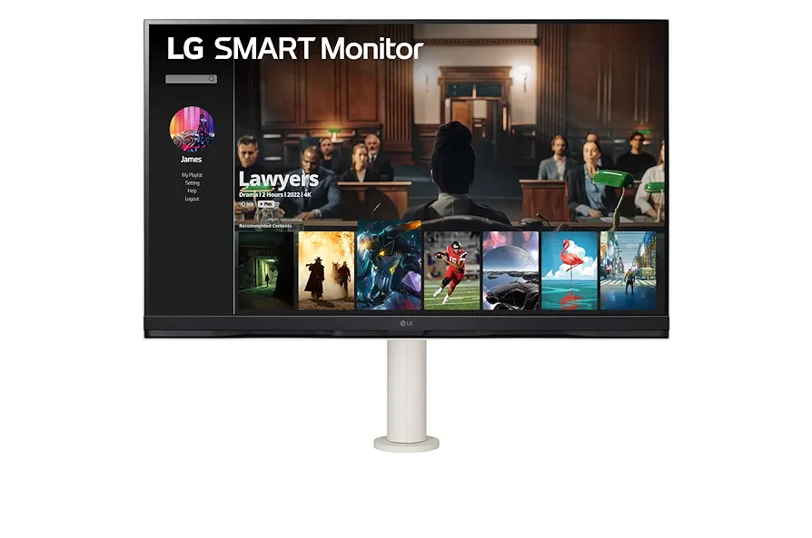 LG Electronics - LG 32SQ780S-W SMART Monitor 31.5型 4K 送料込 32