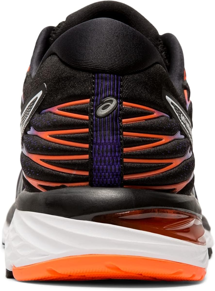 ASICS Men's Gel-Cumulus 21 Running Shoes 8 Black/Flash Coral