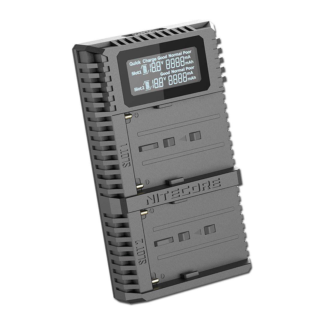 Nitecore USN3 Chargeur USB Double Fente
