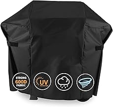 GFTIME Grillabdeckung 122 x 45 x 107 cm 7138 für Weber Spirit I & II E/S-210 220 und Spirit E210, 600D Abdeckung für Spirit 200 Gasgrills, Schutzhuelle