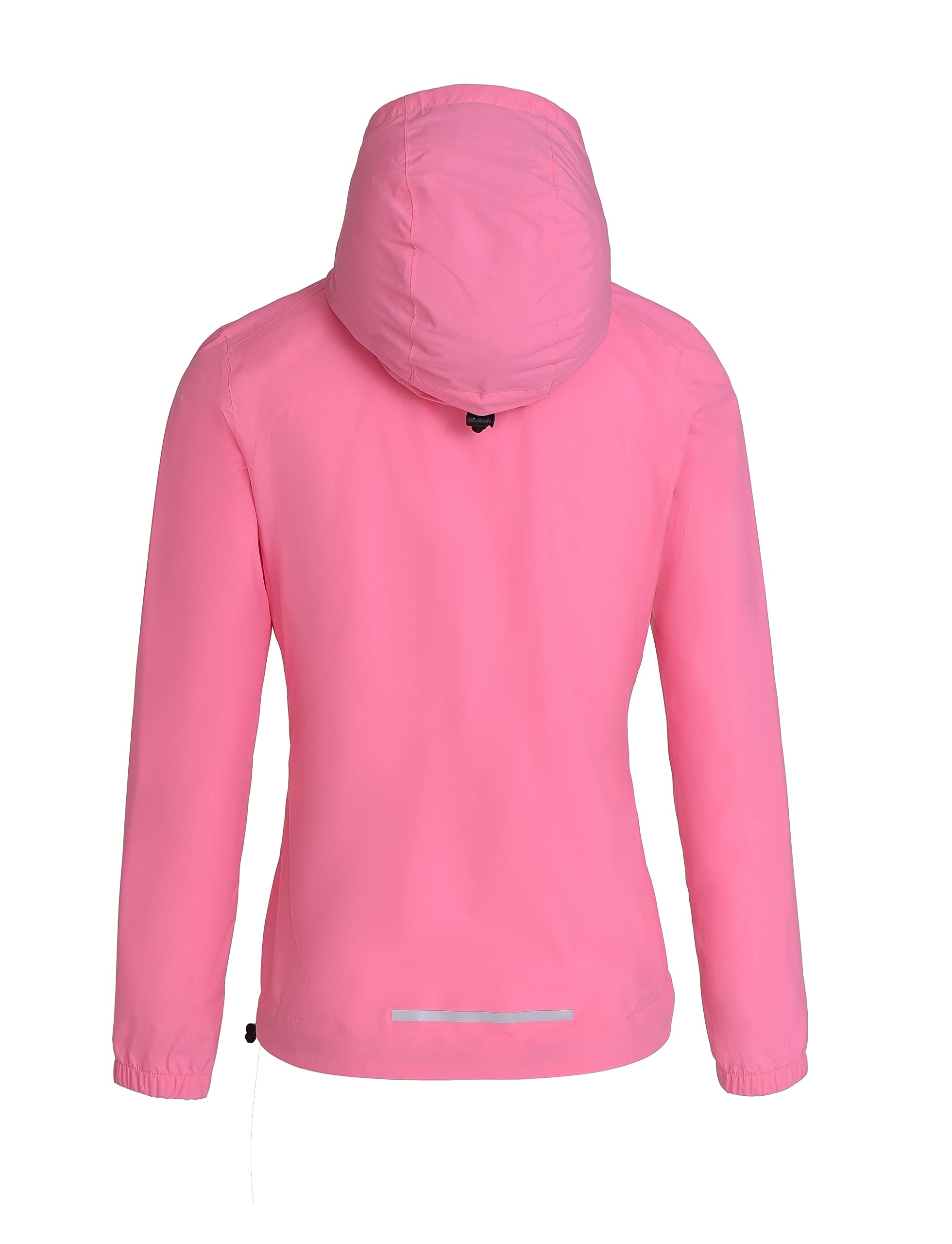TCA AirLite 2.0 Veste de Course Imperméable pour Fille avec Poches Zippées