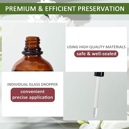 Miniatura 6 de MYDIAIL Aceite esencial de rosa de 4.0 fl oz, aceite esencial de rosa natural prémium para cuidado de la piel, difusor, aromaterapia, masaje,