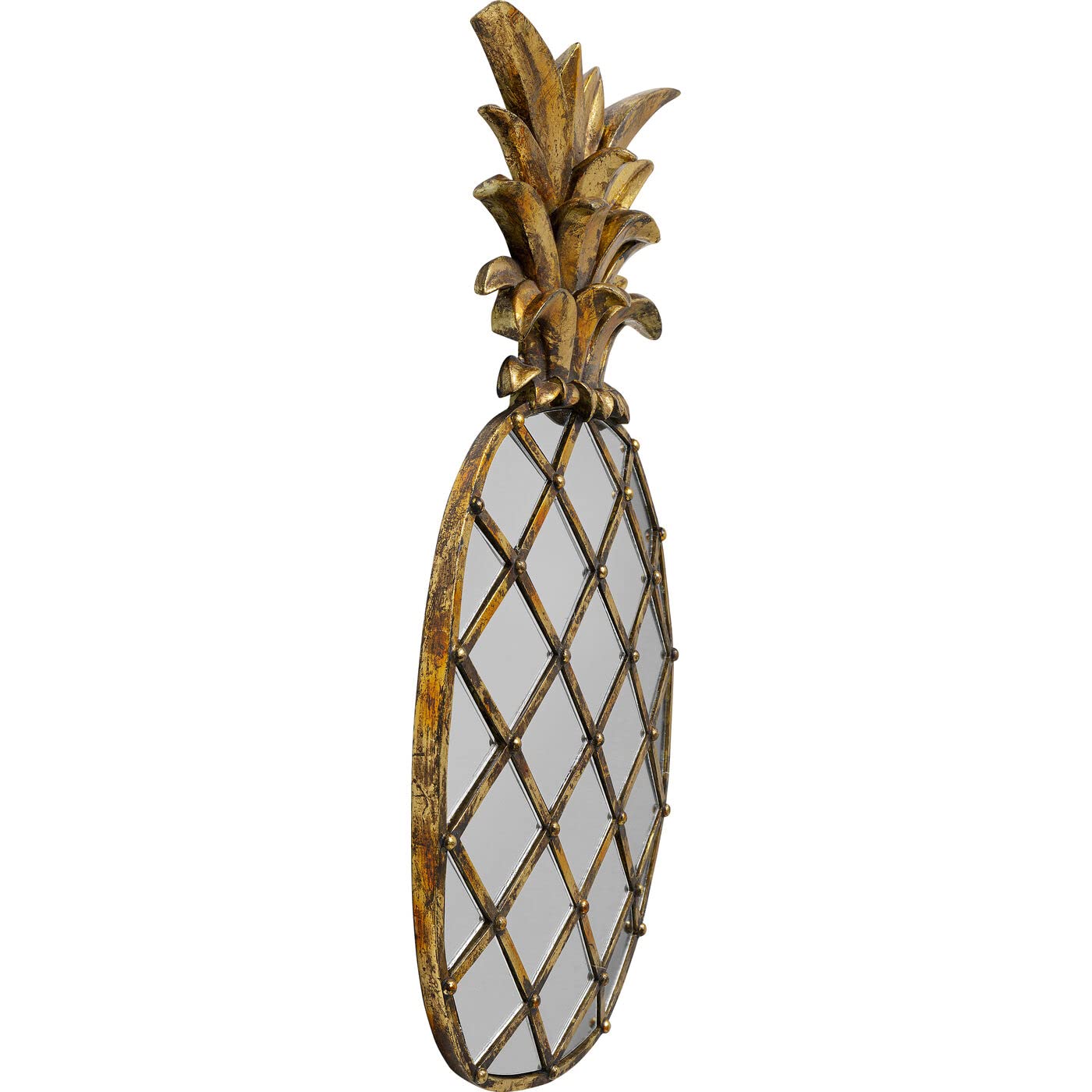 KARE Design decorazione da parete Hummingbird Mirror, vetro/specchiato, colobrì, decorazione casa, stile tropicale, uccello, 51x60cm (A/L)