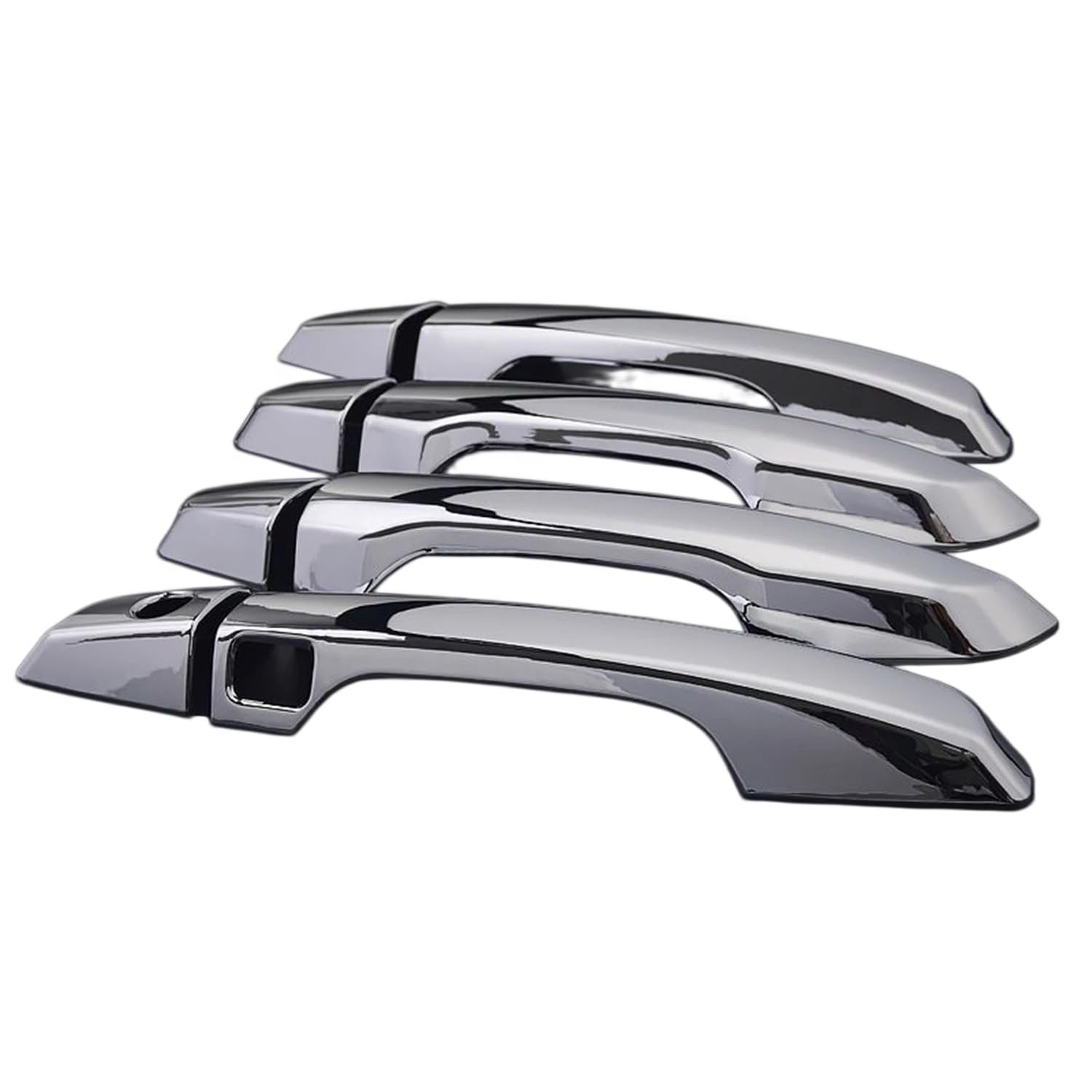 Wsx5fc Black A Exterior Door Handles For Cr-V Crv 2017 2018 2019 2020 2021 Auto Parts Chrome Car Door Handle Bowl Cover Protector Paste Style Left-Hand Drive
