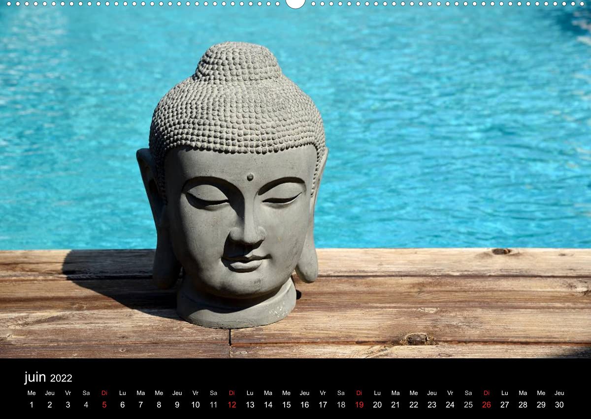 Bouddha Le Maître de Zen (Premium, hochwertiger DIN A2 Wandkalender 2022, Kunstdruck in Hochglanz): Images du Bouddha, d'Asie et d'ailleurs. (Calendrier mensuel, 14 Pages )