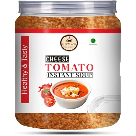 Brew Lab Cheese Tomato Soup - No Preservatives / 250 gm