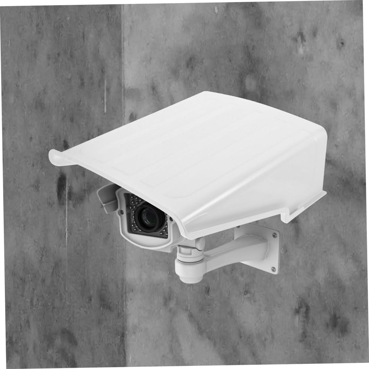 LABRIMP Cubierta para Cámara de Seguridad Exterior, Funda Resistente Lluvia y Polvo, Protección para Cámaras CCTV, Uso al Aire Libre, Color Negro, Pack 2 Unidades