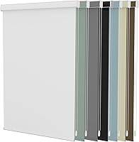 Vista 54 de MYshade - Persianas enrollables opacas personalizadas con cordón para ventanas, tela impermeable, fáciles de instalar