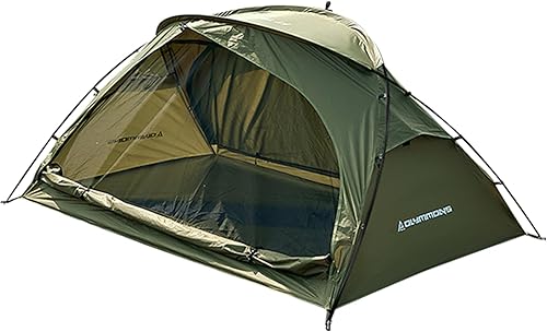 Tienda de campaña para 1 a 2 personas, tienda de campaña impermeable y resistente al viento, tienda instantánea ultraligera para camping,