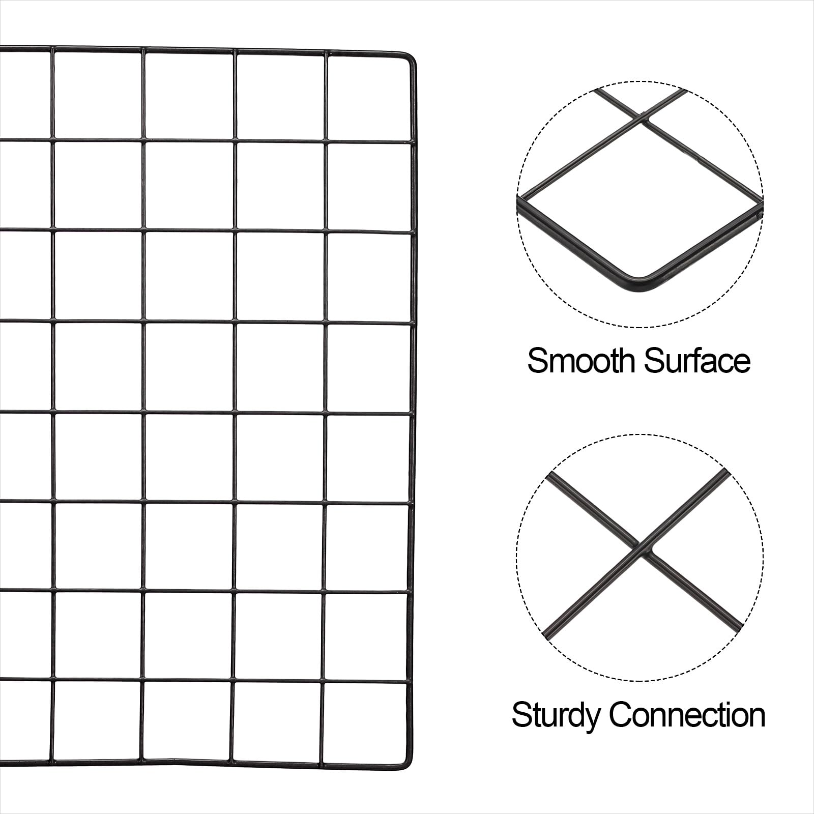 PATIKIL 40x30cm Wire Grid Panel - Image 3