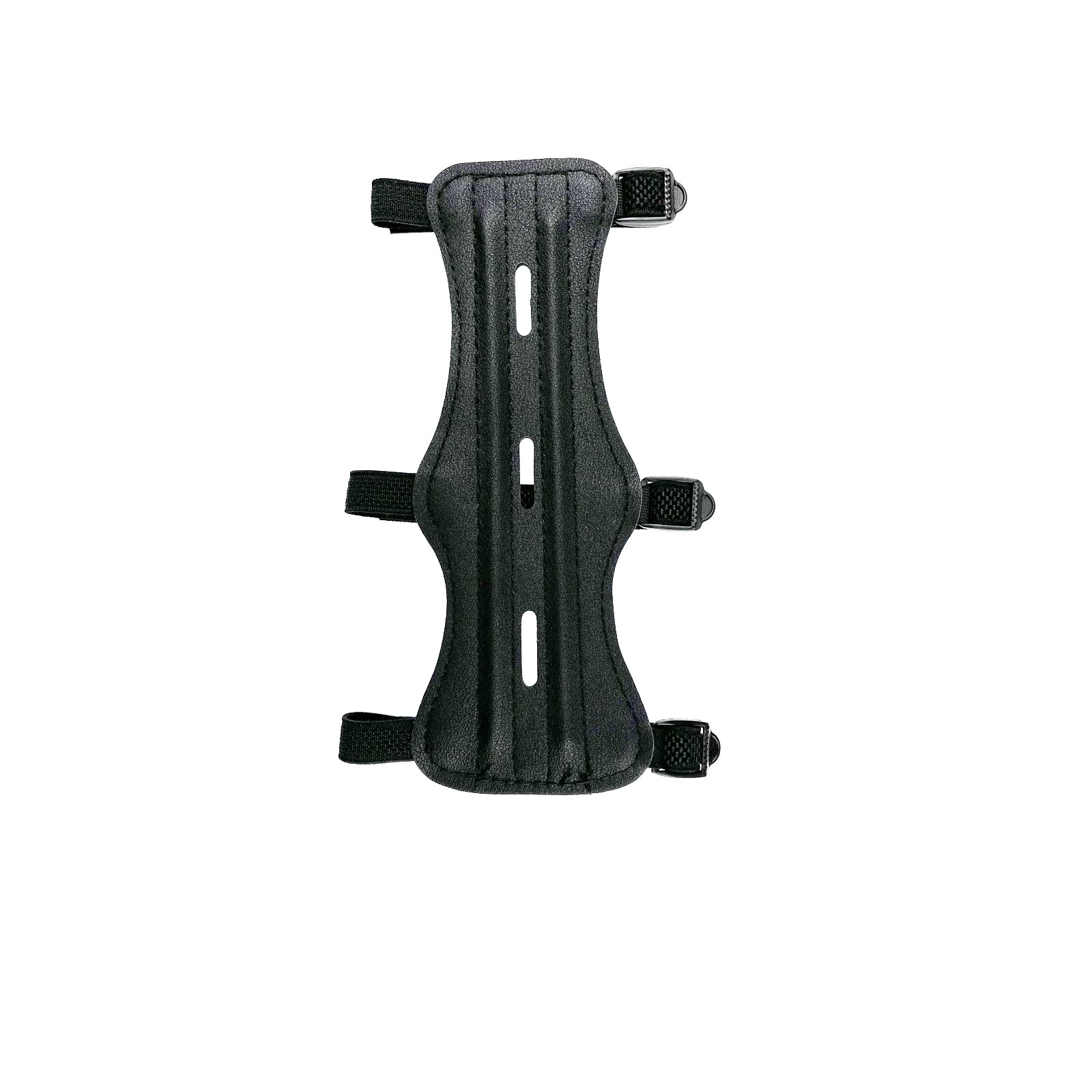 Zelerdo 2 Pack Archery Arm Guards Leather Forearm Protector Adjustable Bow Armguard