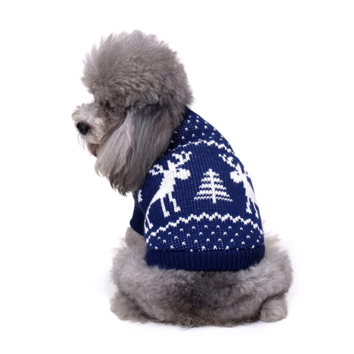 BESPORTBLE 3 Pz Cappotto per Cani Compagnia Maglione per Cani Decorazioni Natalizie per acquari Vestiti Maglioni Natalizi Maglione Natalizio per Animali Domestici Inverno Cane Domestico