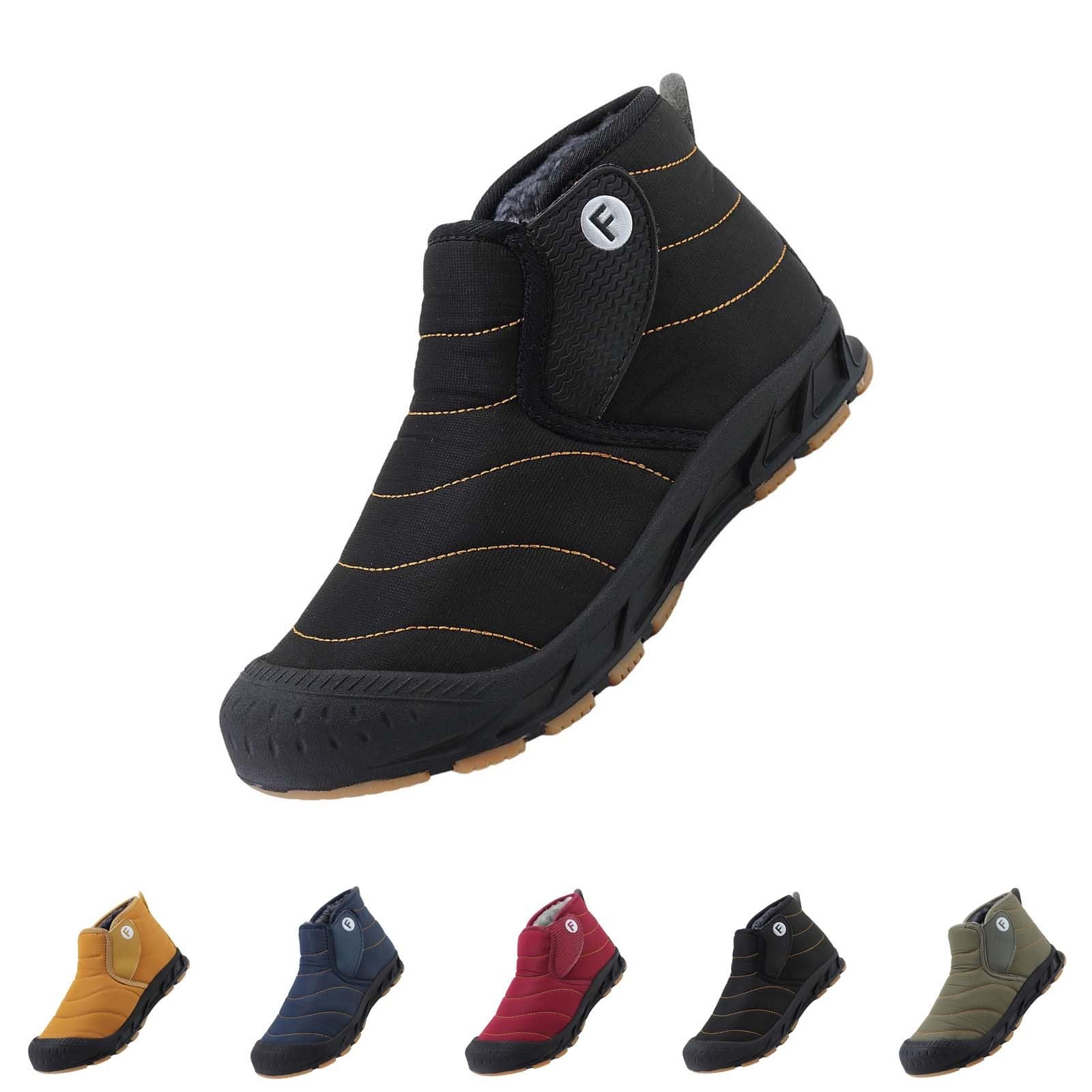 Botte Hiver Bottes De Neige pour Couple, Bottes De Neige Montantes pour Hommes, Baskets Décontractées À La, Bottes De Neige pour Femmes, Bottes d'hiver Rembourrées Et Chaudes